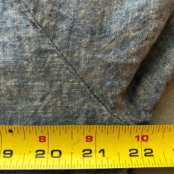 NWOT Small (Oversized) Jean Top with 3/4 Sleeves - Picture 4 of 4